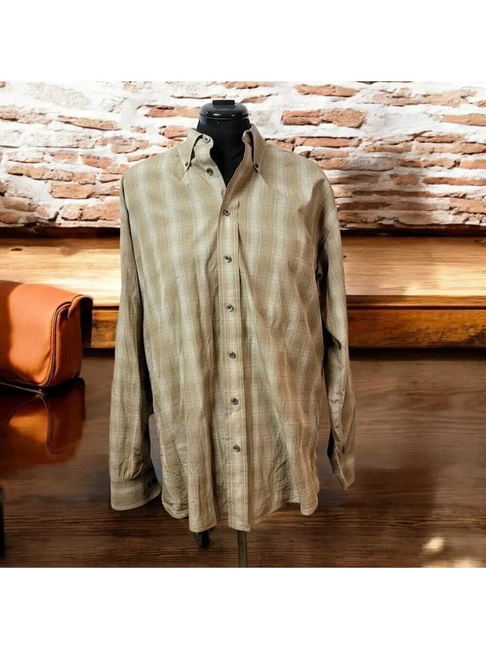 burberry dress shirts Burberry Warm Beige Check Casual Shirt confident feel to everyday dressing. Long Sleeve Sky Blue Burberry